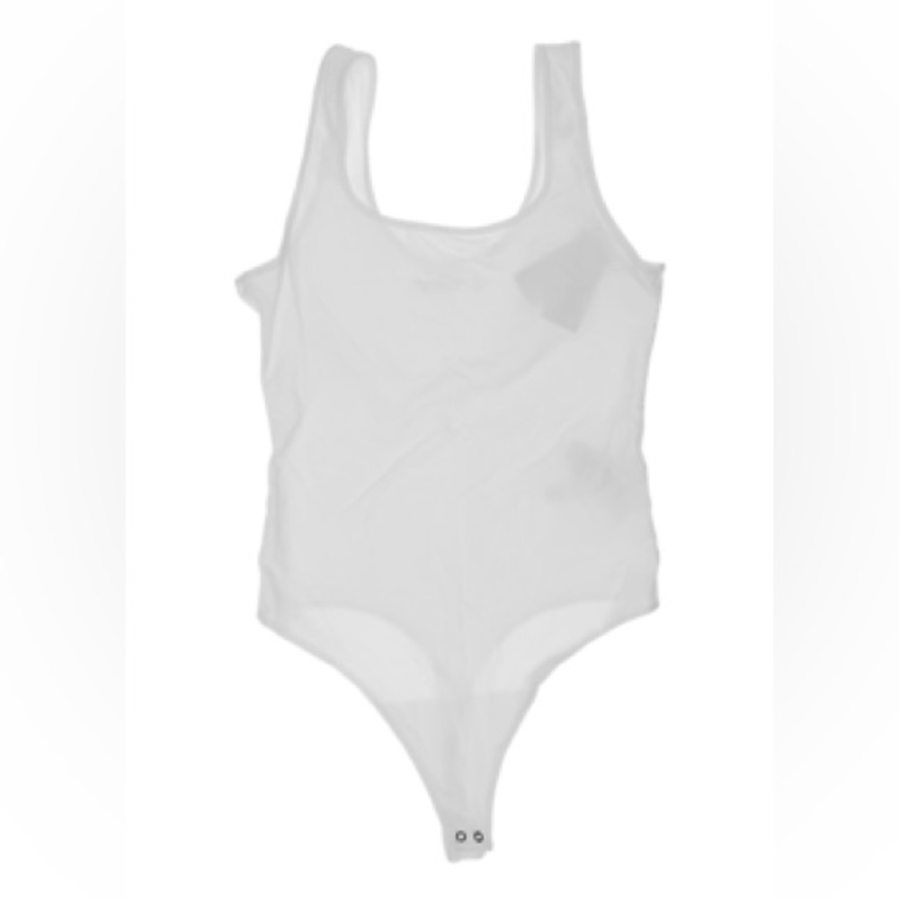 ABERCROMBIE White Bodysuit